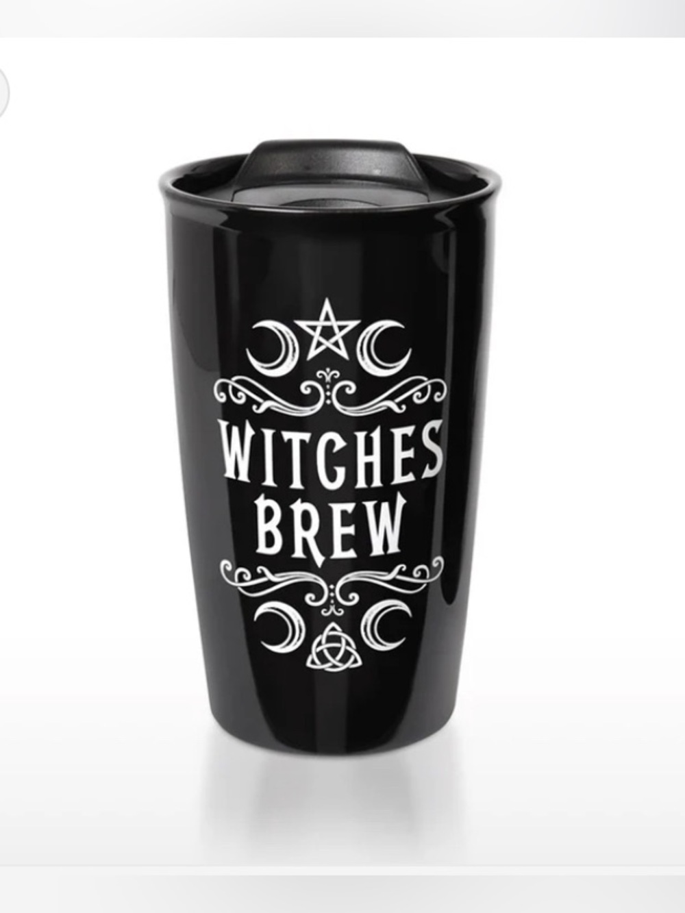 Witches Brew Double Walled 12 Ounce Travel Mug Alchemy Gothic